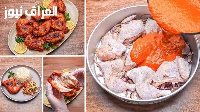 أحلى عزومة لأسرتك.. طريقه عمل الفراخ المشوية بالفرن بالخلطة السرية بالمقادير والخطوات