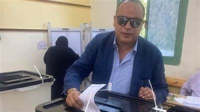 بعد تضامنه مع وزارة الداخلية ضد صناع المحتوى .. تامر عبد المنعم يدلي بصوته في انتخابات مجلس الشيوخ - الخليج الان