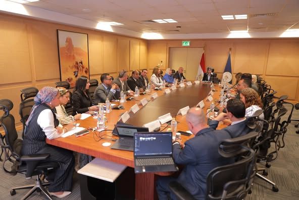 نائب وزير السياحة والآثار تلتقي مع لجنة الثقافة والسياحة والآثار والإعلام بنموذج مُحاكاة مجلس الشيوخ المصري الذي تنفذه وزارة الشباب والرياضة - الخليج الان