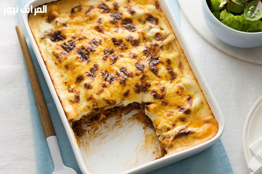 بقطر غني..وصفة المكرونة بالبشاميل الجوسي بقوام كريمي فاخر