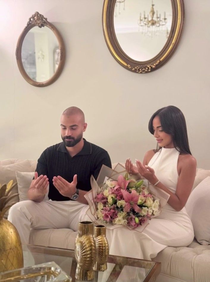 بالصور.. هنا الزاهد تحتفل بخطوبة شقيقتها نور - الخليج الان