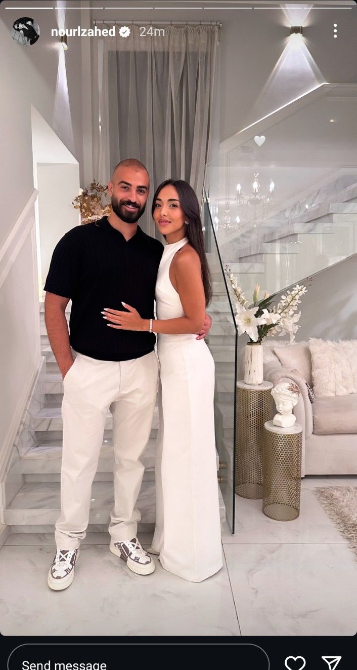 بالصور.. هنا الزاهد تحتفل بخطوبة شقيقتها نور - الخليج الان