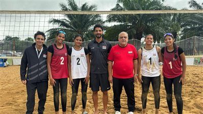 منتخب مصر للكرة الطائرة الشاطئية يتأهل إلى بطولة العالم بقطر - الخليج الان