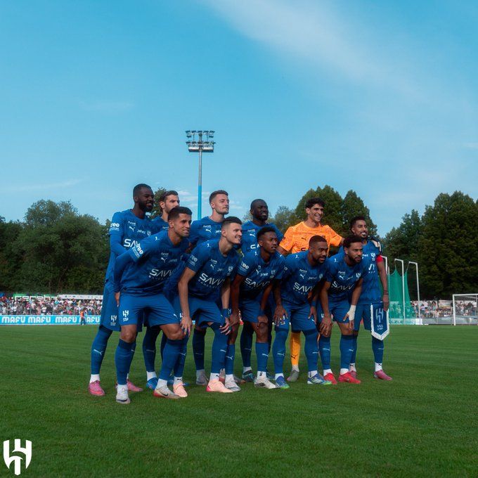 الهلال السعودي يفوز على بالينجن الألماني (1/6) ودياً - الخليج الان