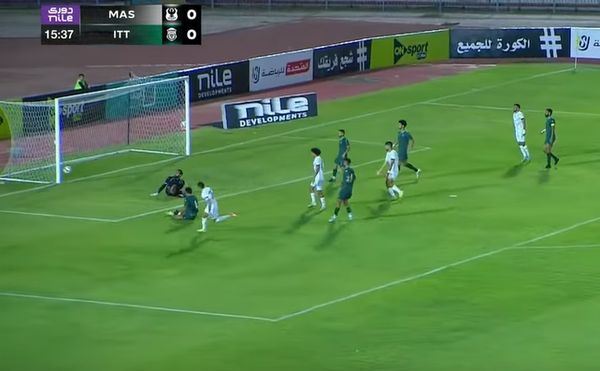 عبد الرحيم دغموم لاعب المصري البورسعيدي يسجل أول هدف في الدوري المصري الممتاز 2025/2026 - الخليج الان