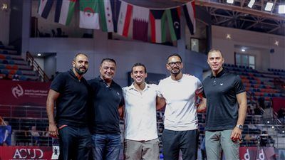 مطيع والجندي وسالم وعبد الستار يتابعون منافسات البطولة العربية للجودو بالإسكندرية - الخليج الان