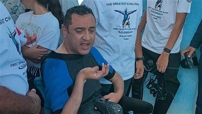 القبطان ولاء حافظ يواصل تحديه تحت الماء في طريقه لتحطيم رقم قياسي عالمي جديد - الخليج الان