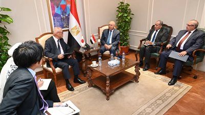 كامل الوزير يستقبل السفير الياباني بالقاهرة لمتابعة الموقف التنفيذي للمشروعات المشتركة وبحث التعاون المستقبلي|تفاصيل - الخليج الان