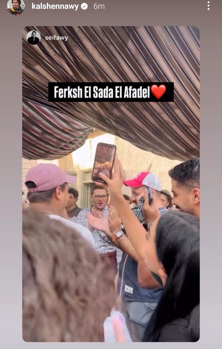 بالصور.. كريم الشناوي يعلن انتهاء تصوير فيلم السادة الأفاضل - الخليج الان