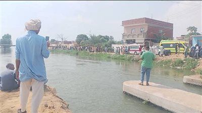 انتشال جثمان شاب غرق بترعة سرابيوم بالإسماعيلية - الخليج الان