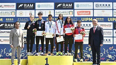 مصر تحصد ذهبية تتابع المختلط فى ختام بطولة العالم للخماسي الحديث - الخليج الان