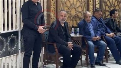 بدء عزاء والدة صبحي خليل في مسجد الحامدية الشاذلية.. صور - الخليج الان