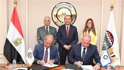 وزير قطاع الأعمال يشهد توقيع بروتوكول تعاون بين الوزارة والأكاديمية العربية للعلوم الإدارية والمالية والمصرفية - الخليج الان