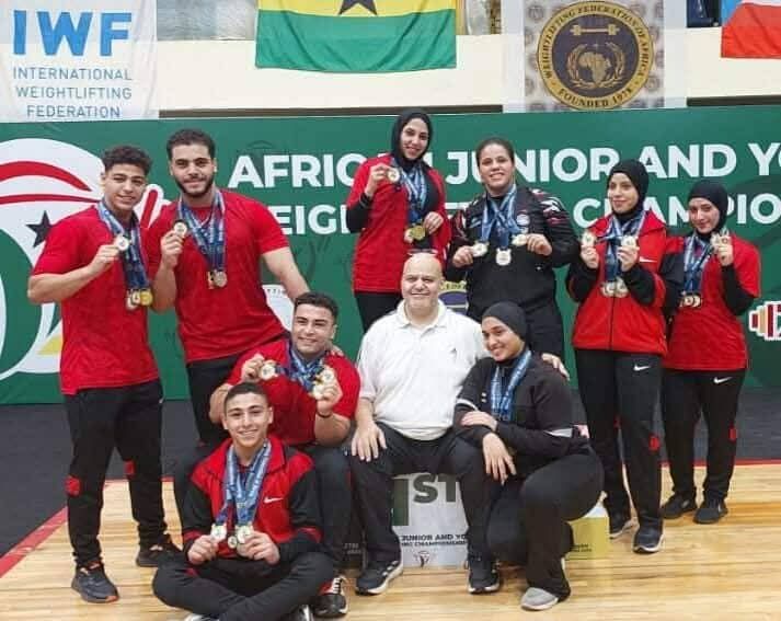 39 ميدالية.. حصيلة منتخب مصر في البطولة الأفريقية لرفع الأثقال - الخليج الان