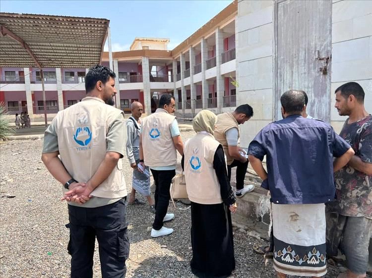 فريق يستطلع الاحتياجات العاجلة للأسر المتضررة والمساهمة في توجيه الاستجابة
