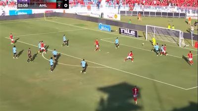 التعادل السلبي يسيطر على نتيجة مباراة الأهلي وغزل المحلة حتى منتصف الشوط الأول - الخليج الان