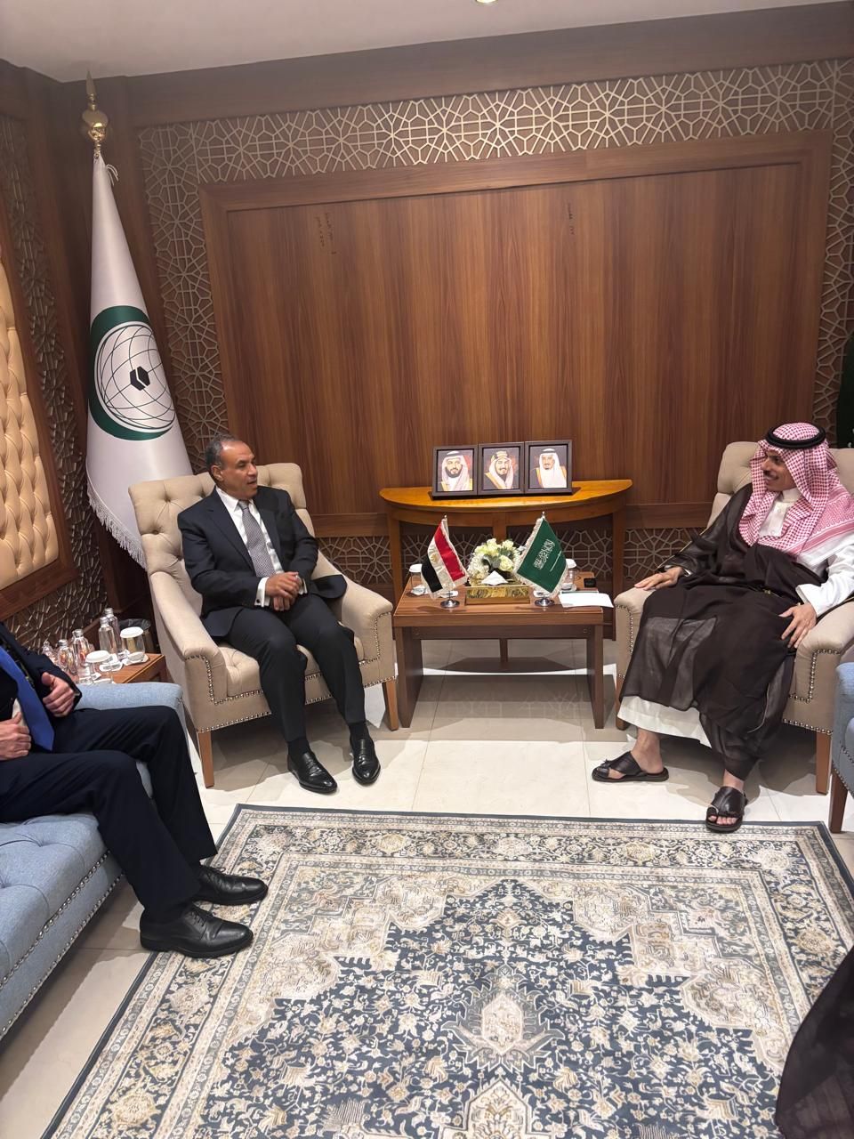 وزيرا خارجية مصر والسعودية يؤكدان على رفضهما للعدوان الإسرائيلي المتواصل على غزة وسياسة التجويع وقتل للمدنيين - الخليج الان