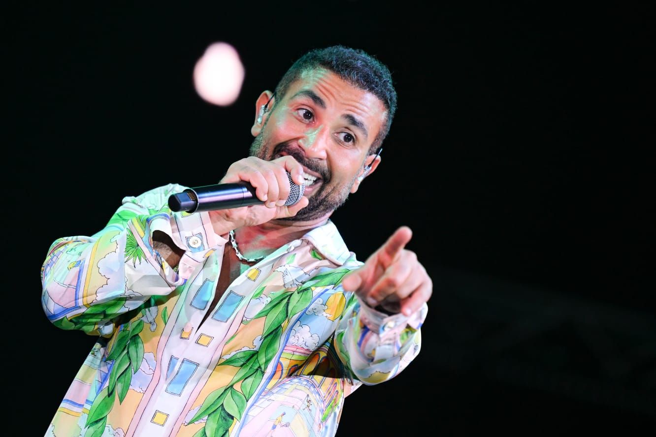 بحضور فيفي عبده ونجوم الفن.. أحمد سعد و"ديسكو مصر" يتألقون بحفل ضخم في مارينا - الخليج الان