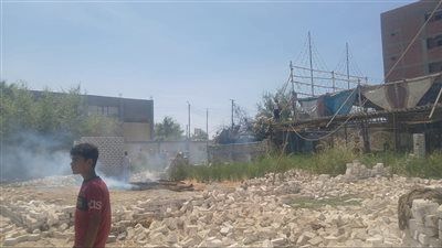 السيطرة على حريق نشبّ بحوش ماشية وامتد إلى قاعة أفراح في أبوتشت بقنا - الخليج الان