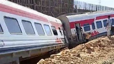 بيان رسمي من وزارة الصحة والسكان حول حادث انقلاب قطار في محافظة مطروح - الخليج الان