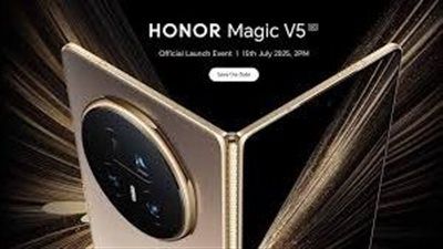 الأداء الفائق والبطارية الضخمة.. هونر تطلق هاتف HONOR Magic V5|تفاصيل - الخليج الان