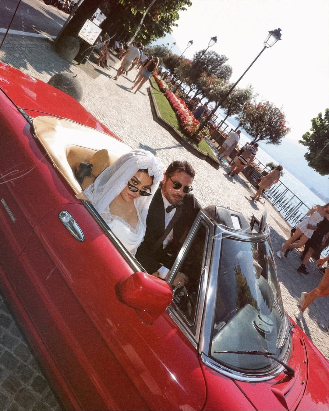 هيفاء وهبي تخطف الأنظار بإطلالة عروس من كواليس كليب توأم حياتي.. صور - الخليج الان