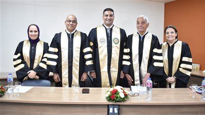 إدارة المصري تهنئ محمد موسى عضو المجلس لحصوله على درجة الدكتوراة - الخليج الان