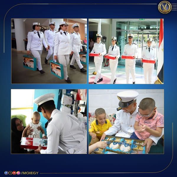 لإسعاد قلوبهم الصغيرة.. الداخلية تنظم زيارات لعدد من مستشفيات الأطفال بمناسبة المولد النبوي الشريف - الخليج الان