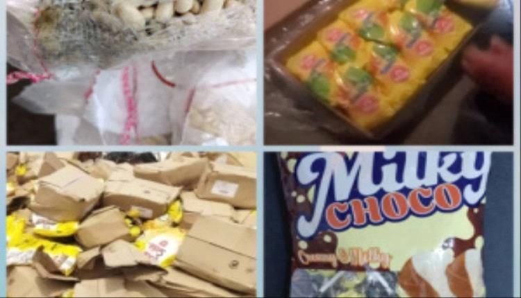 كميات كبيرة من الدجاج الفاسد ومنتجات غذائية مخالفة تتلفها المواصفات والمقاييس