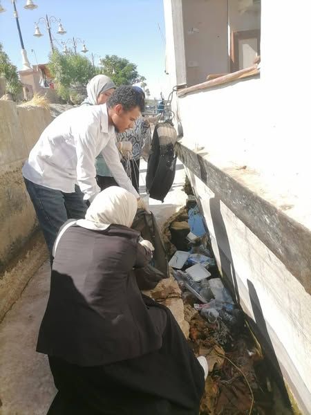حملة لتنظيف شاطئ نهر النيل بمدينة الأقصر احتفالا باليوم العالمي الدولي لنقاوة الهواء من أجل سماء زرقاء - الخليج الان
