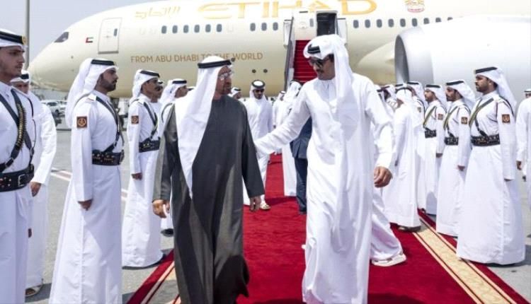 عاجل : زيارة تاريخية للرئيس الإماراتي "بن زايد" إلى قطر بعد الهجوم الإسرائيلي