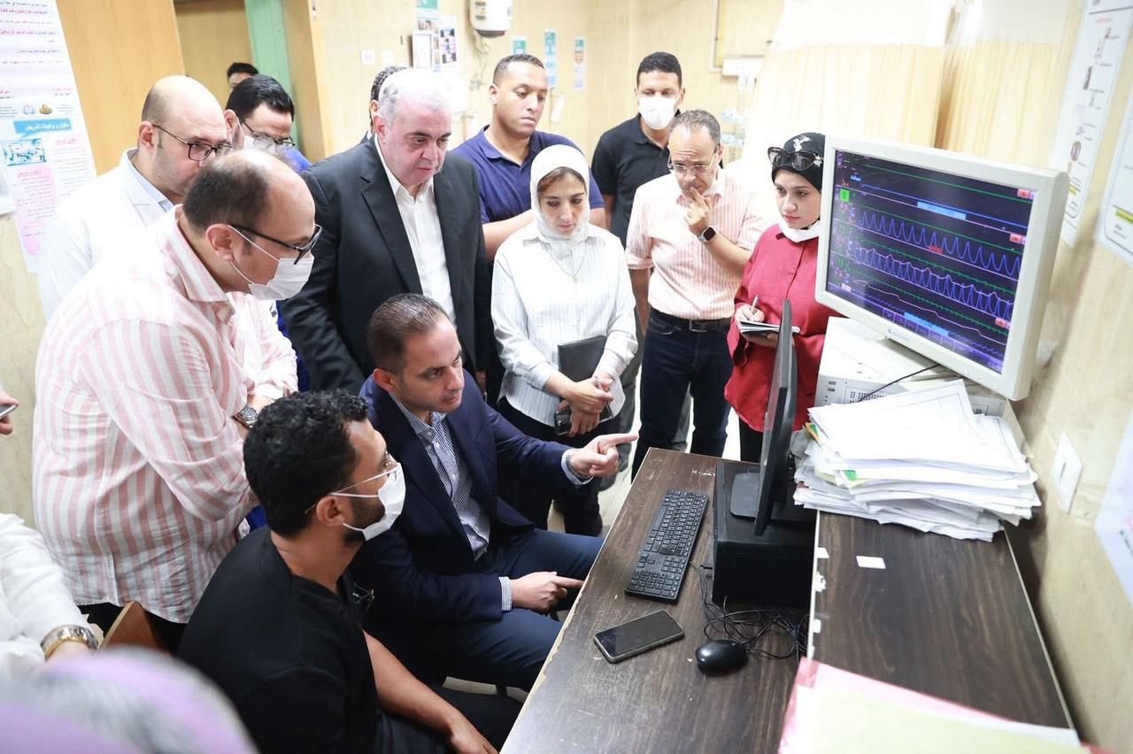 نائب وزير الصحة يتفقد المنشآت الصحية بمركز ملوي بالمنيا لتعزيز جودة الخدمات - الخليج الان