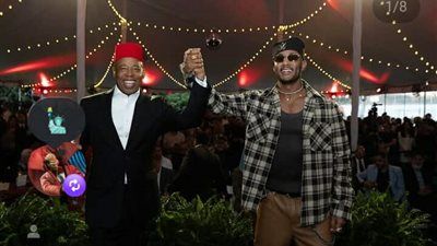 لمست محبته لمصر والوطن العربي.. محمد رمضان يلتقي بـ عمدة نيويورك - الخليج الان