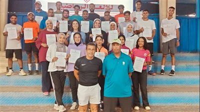 اختتام الدورة التدريبية لمدربي التنس الأرضي بنادي الزمالك - الخليج الان