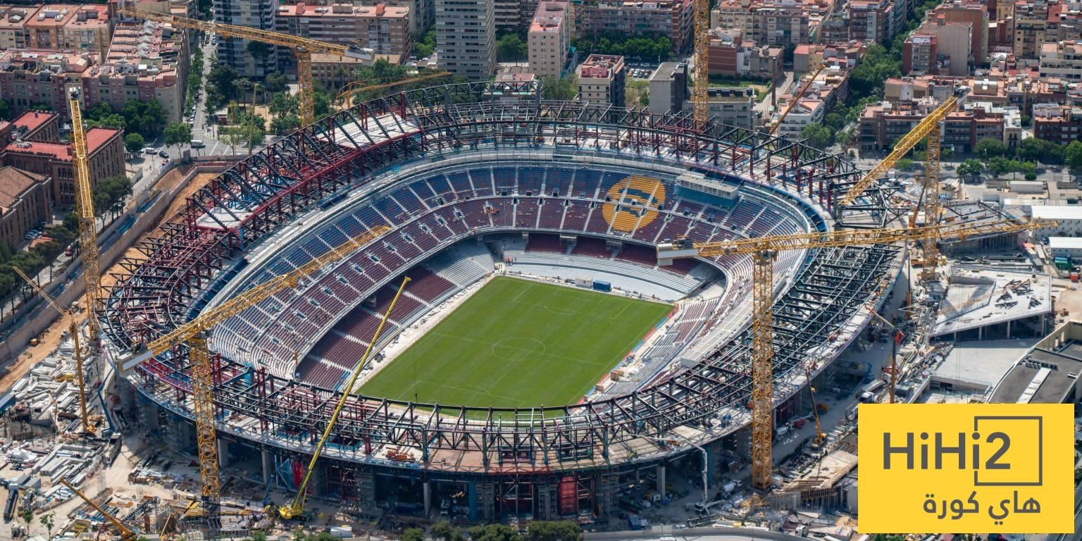 الموعد الأقرب لعودة برشلونة إلى الكامب نو