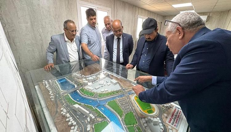 الوقوف على مستوى التنفيذ في مشروع خور المكلا (المرحلة الثانية)