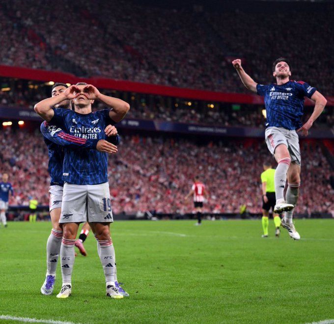 دوري أبطال أوروبا: أرسنال يفوز على أتلتيك بلباو بثنائية نظيفة.. وكاراباخ ينتصر على بنفيكا (2/3) - الخليج الان