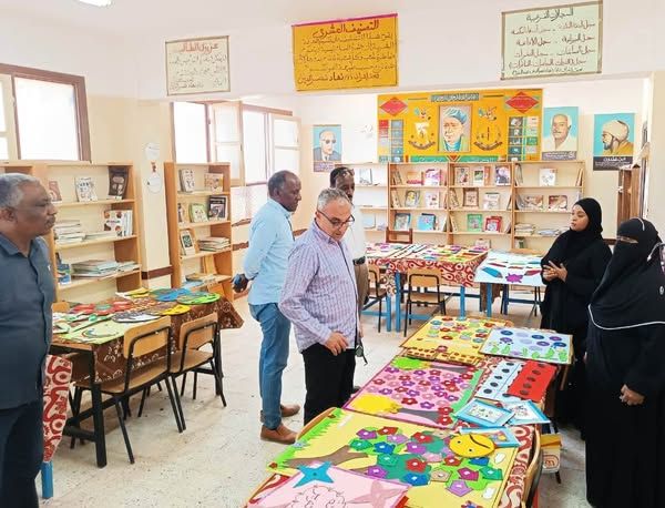محافظ أسوان يوجه بمتابعة ميدانية لإستعدادات مدارس نصر النوبة لإستقبال العام الدراسي الجديد - الخليج الان