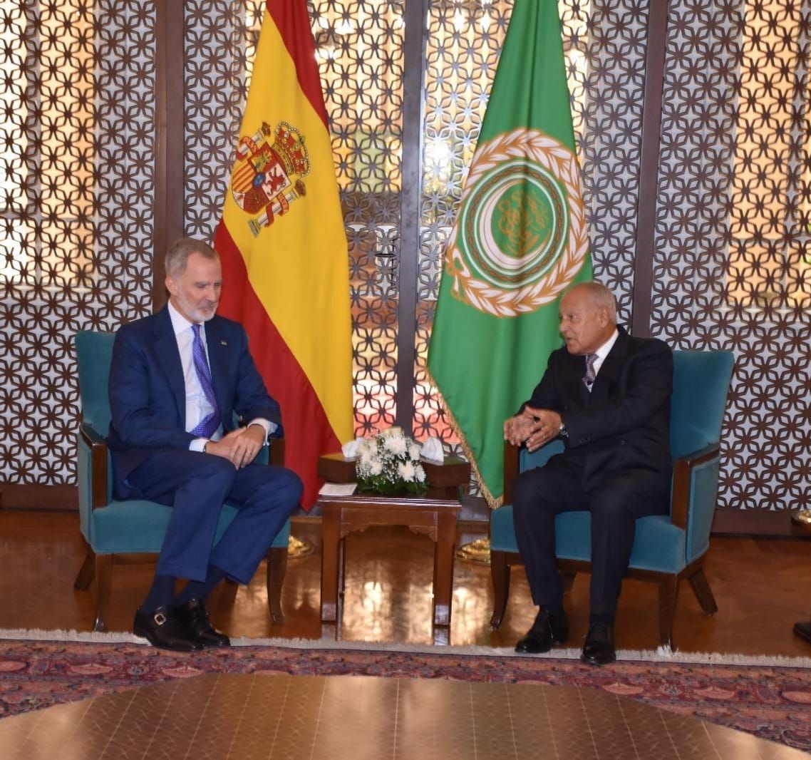 أبو الغيط يستقبل ملك إسبانيا لبحث سبل وقف الحرب في غزة|صور - الخليج الان