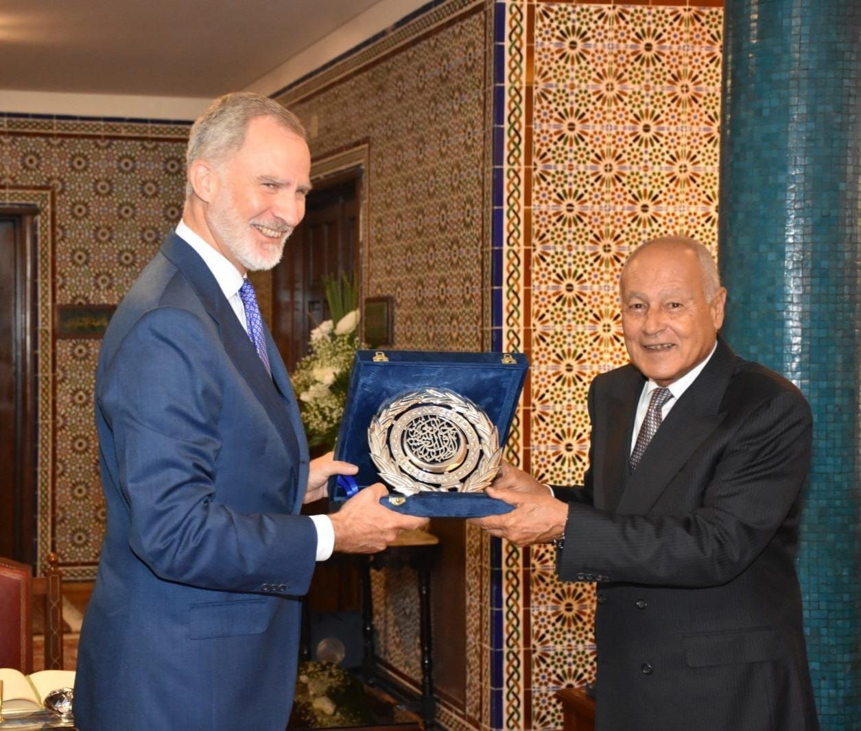 أبو الغيط يستقبل ملك إسبانيا لبحث سبل وقف الحرب في غزة|صور - الخليج الان