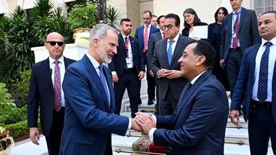 ملك أسبانيا يؤكد دور مصر المهم في المنطقة.. ورئيس الوزراء: نرفض تهجير الشعب الفلسطيني - الخليج الان