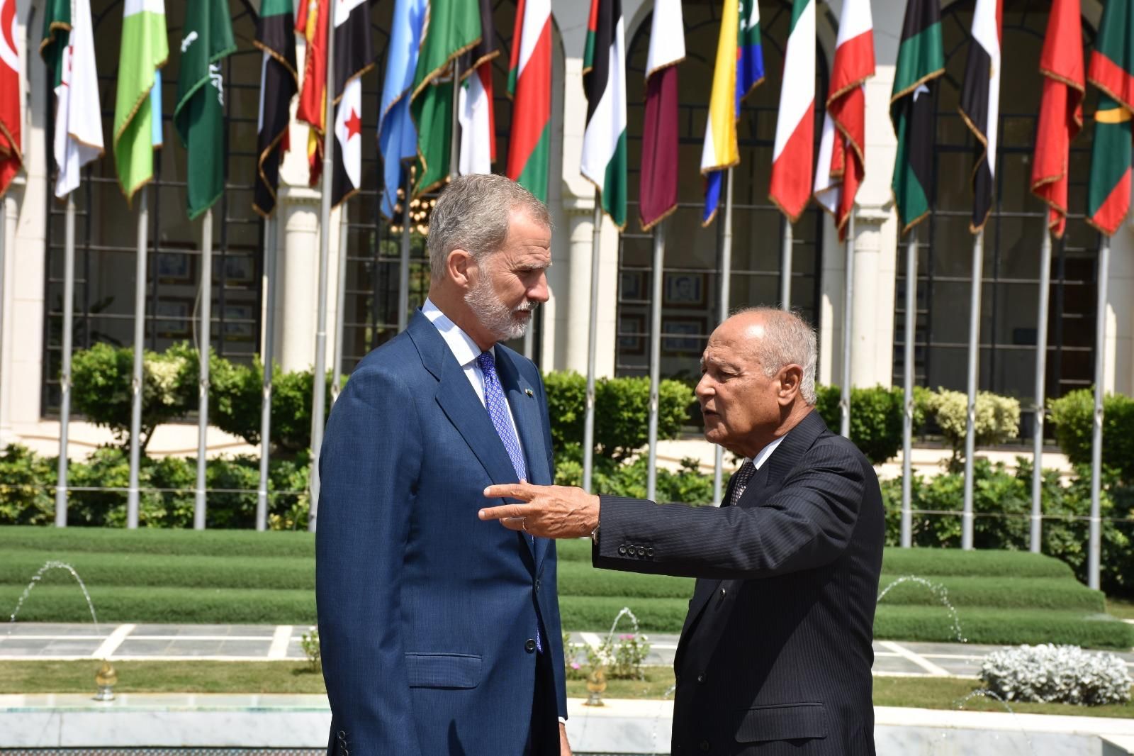 أبو الغيط يستقبل ملك إسبانيا لبحث سبل وقف الحرب في غزة|صور - الخليج الان