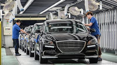 صادرات السيارات الكهربائية الكورية تسجّل ارتفاعًا قياسيًا بدعم من الطلب الأوروبي - الخليج الان