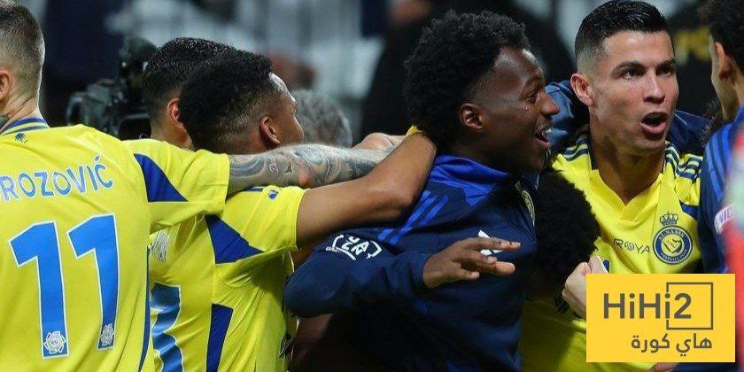 تقييمات لاعبي النصر في الشوط الأول.. من الأفضل؟