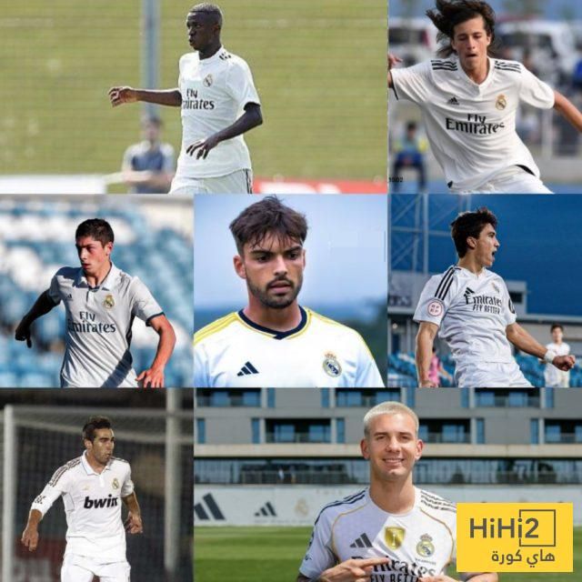 7 لاعبين من أكاديمية ريال مدريد في التشكيلة الأساسية أمام إسبانيول