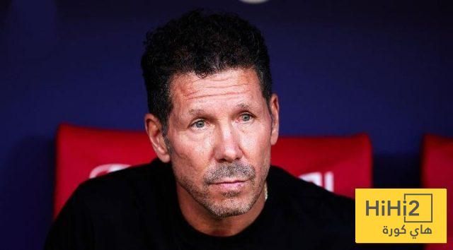 رد سيميوني على الضغوط التي تواجهه مع أتلتيكو مدريد حاليًا