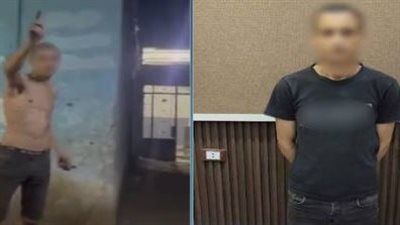 القبض على شخص خلع ملابسه وهدد أشقائه بسلاح أبيض في شبرا - الخليج الان