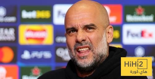 غوارديولا يعترف: أرسنال كان افضل