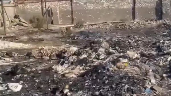 تحول إلى رماد.. الحماية المدنية تسيطر على حريق في مخزن خردة بالإسكندرية