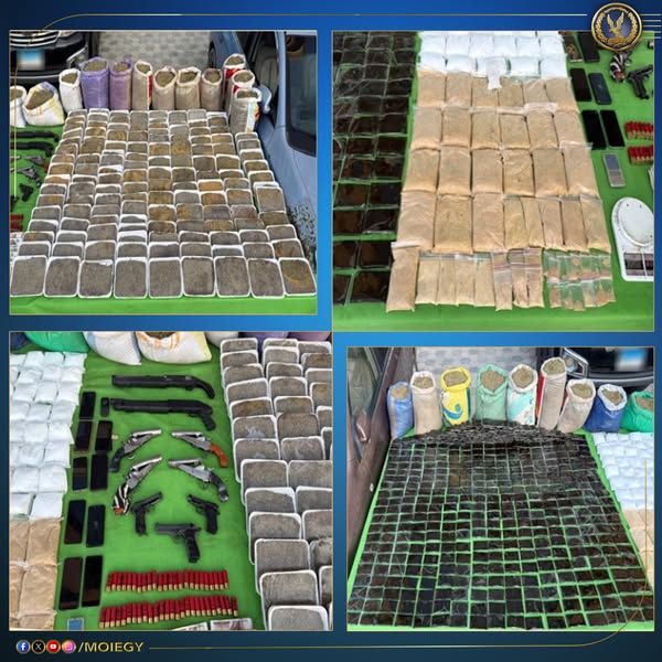 الداخلية تنجح في الإيقاع ببؤر إجرامية شديدة الخطورة وتضبط عشرات الملايين حصيلة المخدرات والأسلحة - الخليج الان